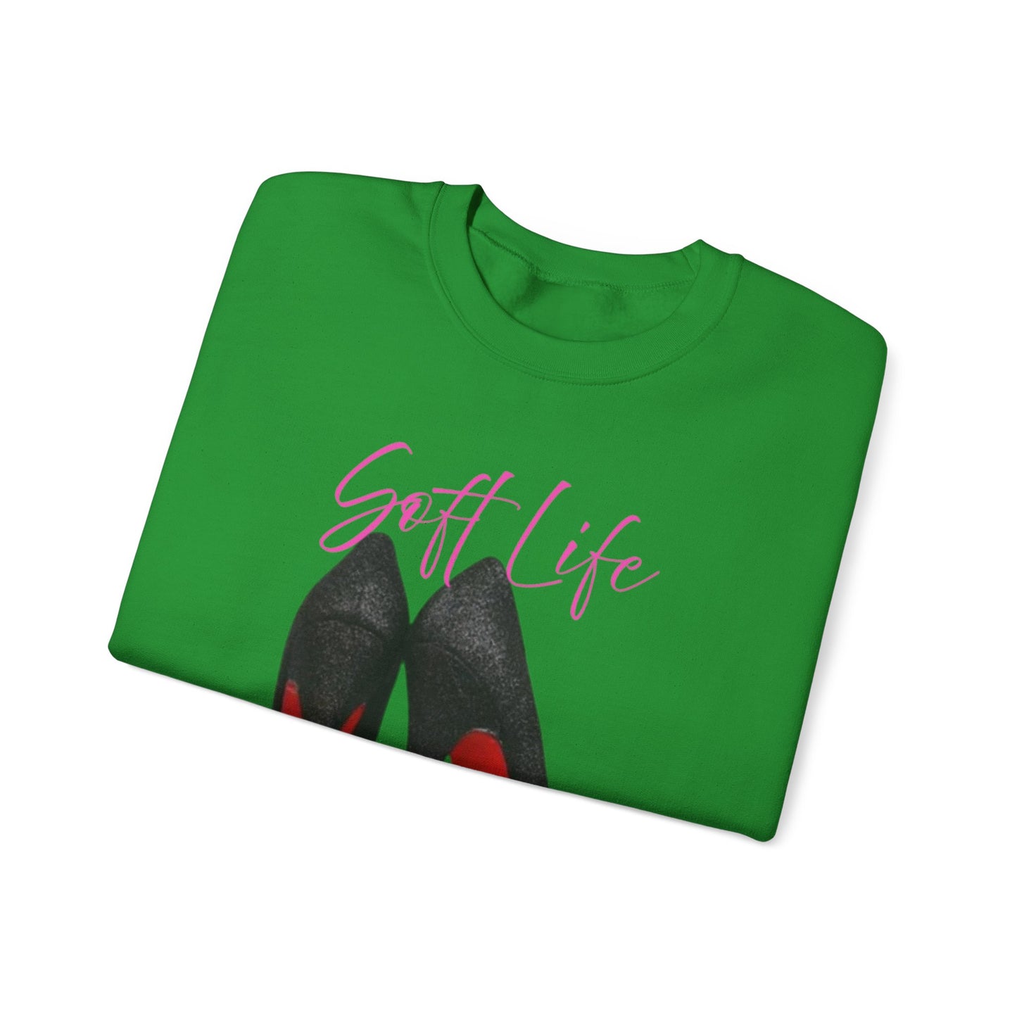 Soft Life Hustle Hard Sweatshirt, Chic Hustler Crewneck Sweatshirt - Soft Life, Hustle Vibes, Fashionable Gift for Entrepreneurs, Stylish Sweatshirt, Trendy Apparel, [...]